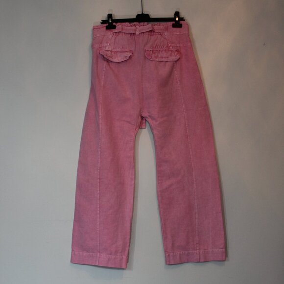 Sky Rider Pants in Rose Elastic waistband oversize woman's size Small/medium - Picture 4 of 9